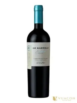 Rượu vang Cono Sur 20 Barrel Cabernet Sauvignon – Maipo Valley, Chile, 750ml