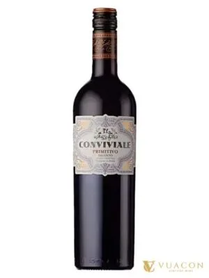 Rượu vang Conviviale Primitivo Salento – Puglia, Ý, 750ml