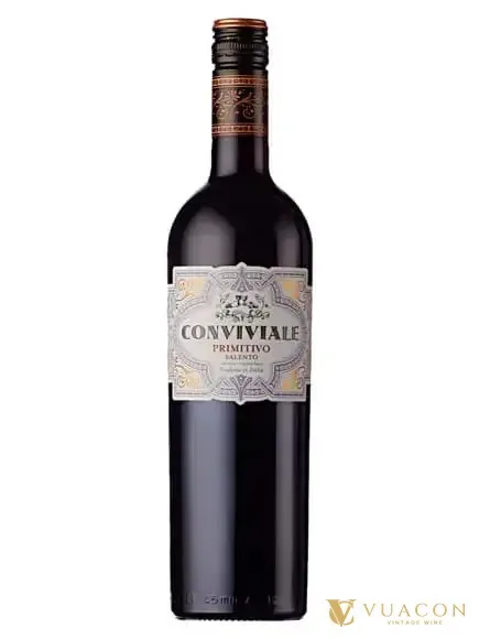 Rượu vang Conviviale Primitivo Salento – Puglia, Ý, 750ml