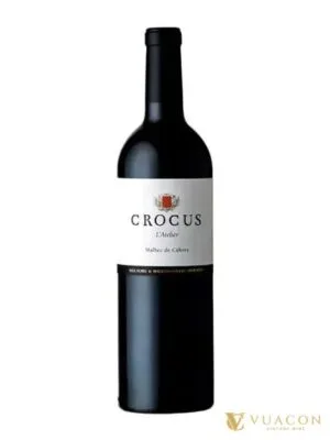 Rượu vang Crocus Latelier – Cahors, Pháp, 750ml