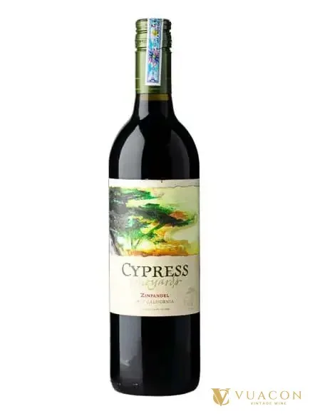 Rượu vang Cypress Zinfandel – Hoa Kỳ, 750ml