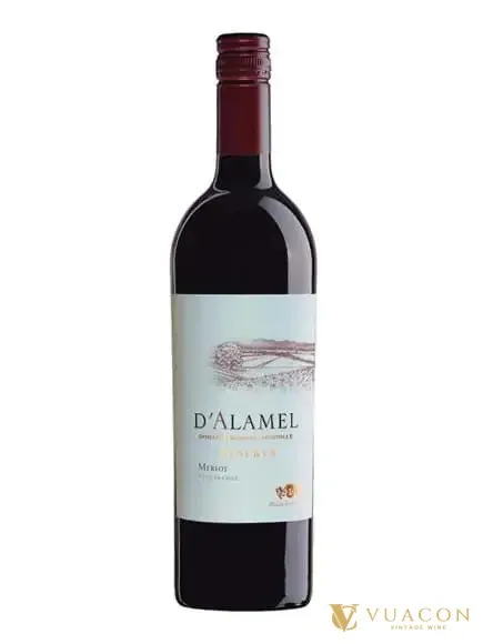 Rượu vang D’Alamel Reserva Merlot – Chile, 750ml