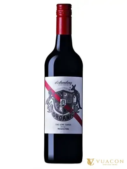 Rượu vang D’Arenberg The Love Grass Shiraz – Úc, 750ml