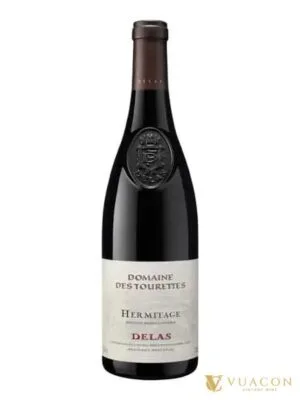 Rượu vang Delas Domaine des Tourettes – Hermitage, Pháp, 750ml