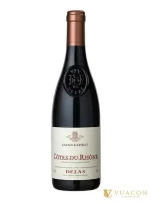 Rượu vang Delas Saint Esprit – Côtes du Rhône, Pháp, 750ml