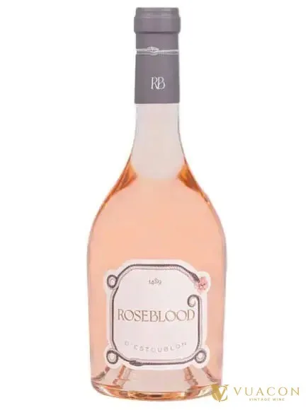 Rượu vang D’Estoublon Roseblood – Provence, Pháp, 750ml
