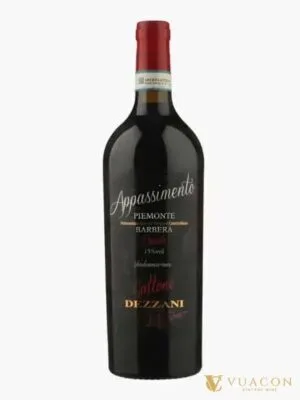 Rượu vang Dezzani Gattone Appassimento – Piedmont, Ý, 750ml