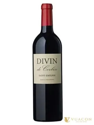 Rượu vang Divin De Corbin Saint Emilion – Saint-Émilion, Pháp, 750ml