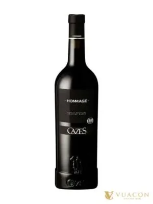 Rượu vang Domaine Cazes Hommage Red – Roussillon, Pháp, 750ml
