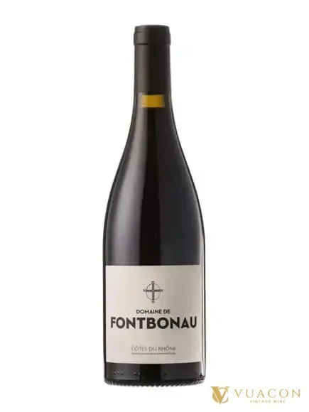 Rượu vang Domaine de Fontbonau Cotes du Rhone – Côtes du Rhône, Pháp, 750ml