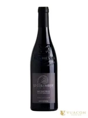 Rượu vang Domaine Le Colombier Tradition Vacqueyras – Rhône Valley, Pháp, 750ml