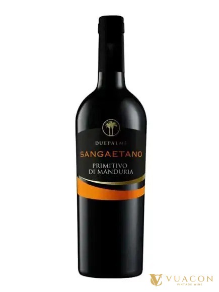 Primitivo di Manduria 2026, chai Due Palme Sangaetano Primitivo di Manduria DOC vùng Salento