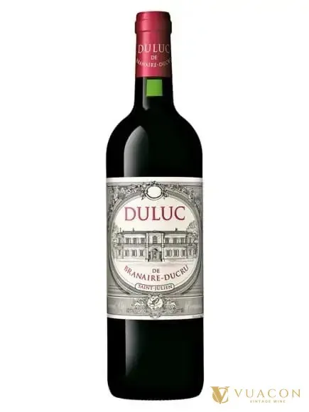 Rượu vang Duluc de Branaire Ducru – Bordeaux, Pháp, 750ml