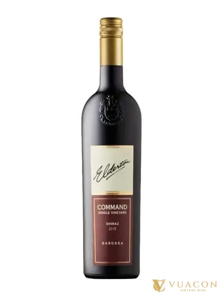 Chai Elderton Command Shiraz, vang Shiraz Barossa từ lô nho trồng năm 1894