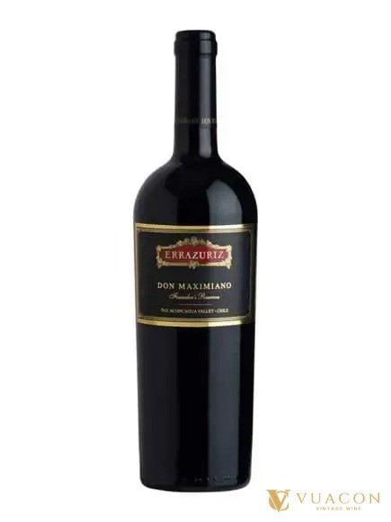 Rượu vang Errazuriz Don Maximiano Founder's Reserve, vang Errazuriz cao cấp