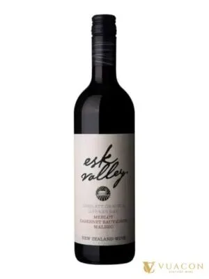 Rượu vang Esk Valley Merlot Cabernet Sauvignon Malbec – New Zealand, 750ml