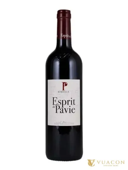 Rượu vang Esprit de Pavie – Bordeaux, Pháp, 750ml