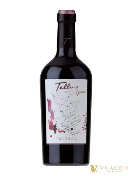 Rượu vang Falesco Tellus Syrah – Ý, 750ml
