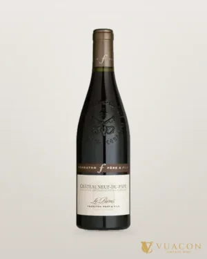 Rượu vang Ferraton Pere & Fils Chateauneuf du Pape Le Parvis – chai chính hãng tại Vua Cồn