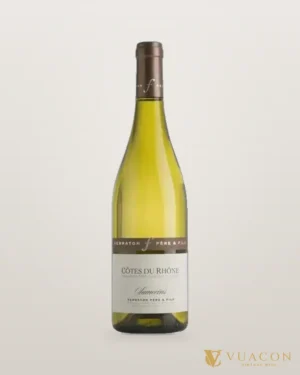 Rượu vang Ferraton Pere & Fils Cotes du Rhone Samorens Blanc – chai chính hãng tại Vua Cồn
