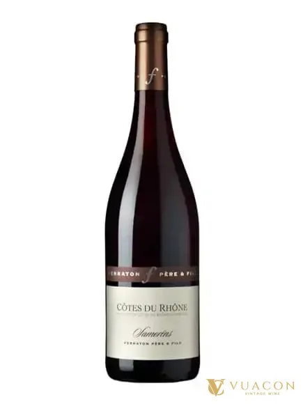 Rượu vang Ferraton Pere & Fils Cotes du Rhone Samorens Red – Côtes du Rhône, Pháp, 750ml