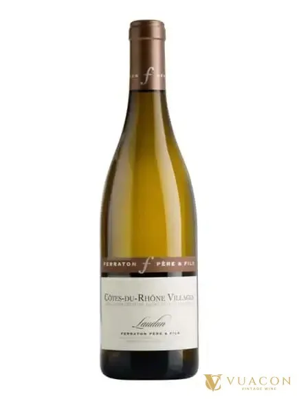 Rượu vang Ferraton Pere & Fils Cotes du Rhone Villages Laudun – Côtes du Rhône Villages, Pháp, 750ml