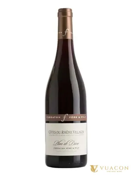 Rượu vang Ferraton Pere & Fils Cotes du Rhone Villages Plan de Dieu – Côtes du Rhône Villages, Pháp, 750ml
