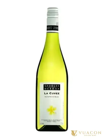 Rượu vang Georges Duboeuf La Cuvee Blanc – Pháp, 750ml