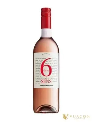 Rượu vang Gerard Bertrand 6eme Sens Rose – Languedoc, Pháp, 750ml