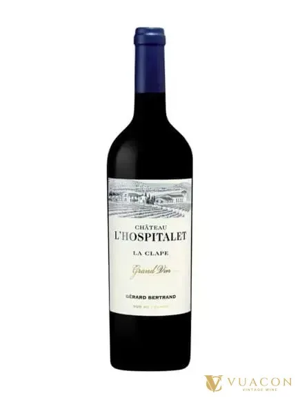 Rượu vang Gerard Bertrand Chateau l’Hospitalet La Clape – Pháp, 750ml