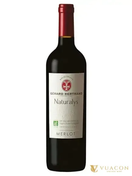 Rượu vang Gerard Bertrand Naturalys Merlot – Languedoc, Pháp, 750ml