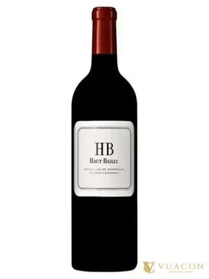 Rượu vang HB de Haut Bailly – Bordeaux, Pháp, 750ml