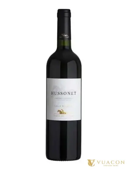 Rượu vang Hussonet Cabernet Sauvignon – Chile, 750ml