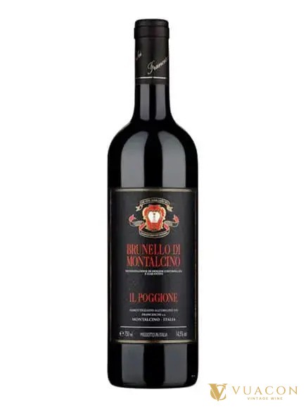 Chai Il Poggione Brunello di Montalcino, vang đỏ Ý tầm giá 2 đến 5 triệu