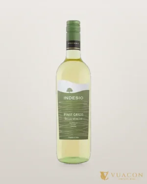 Rượu vang Indesio Pinot Grigio IGT – chai chính hãng tại Vua Cồn