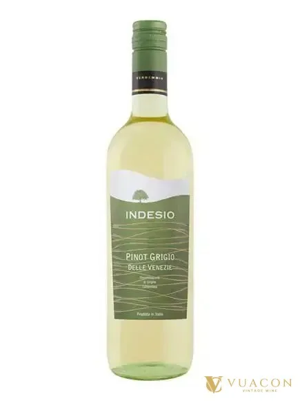 Rượu vang Indesio Pinot Grigio IGT – Ý, 750ml