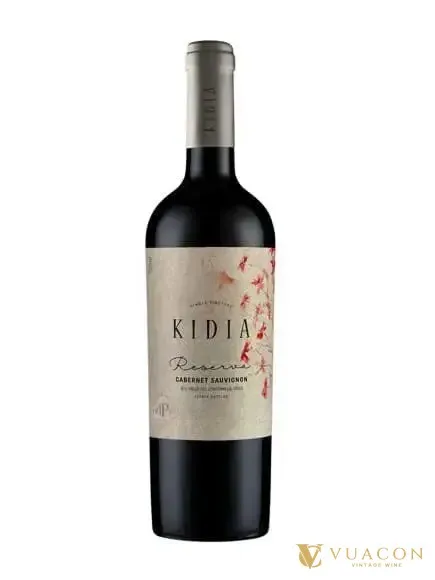 Rượu vang Kidia Reserva Cabernet Sauvignon – Chile, 750ml