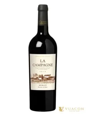 Rượu Vang La Campagne Merlot – Pháp, 750ml