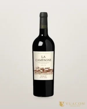 Rượu Vang La Campagne Merlot – chai chính hãng tại Vua Cồn