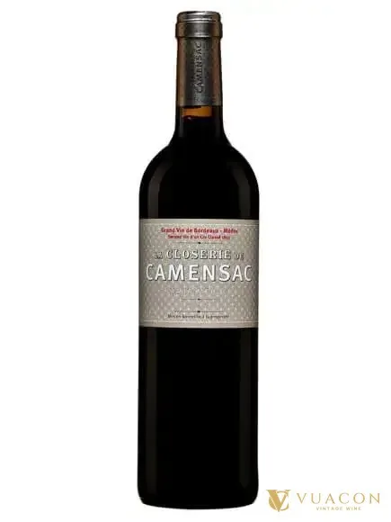 Rượu vang La Closerie de Camensac – Bordeaux, Pháp, 750ml