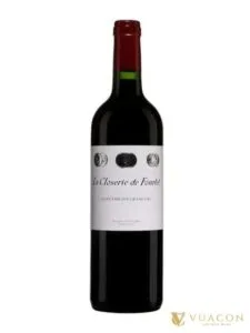 Rượu vang La Closerie De Fourtet – Bordeaux, Pháp, 750ml