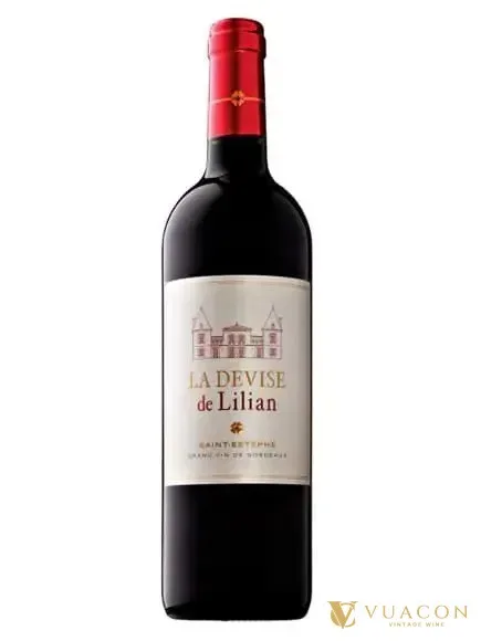 Rượu vang La Devise de Lilian – Bordeaux, Pháp, 750ml