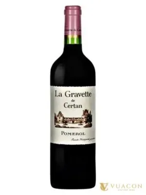 Rượu vang La Gravette de Certan – Bordeaux, Pháp, 750ml