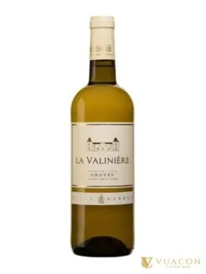 Rượu vang La Valiniere White – Bordeaux, Pháp, 750ml