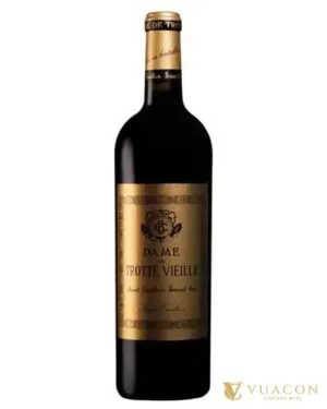 Rượu vang La Vieille Dame De Trotte Vieille – Bordeaux, Pháp, 750ml