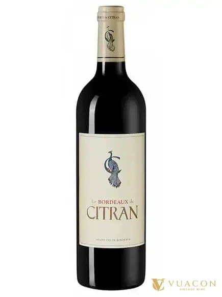 Rượu vang Le Bordeaux de Citran Rouge – Pháp, 750ml