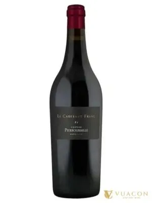 Rượu vang Le Cabernet Franc de Chateau Pierrousselle – Bordeaux, Pháp, 750ml