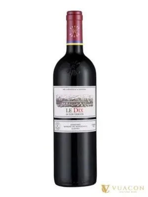 Rượu vang Le Dix de Los Vascos – Colchagua Valley, Chile, 750ml
