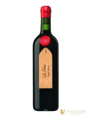 Rượu vang Le Faite Saint Mont – Saint-Mont, Pháp, 750ml