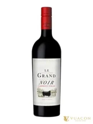 Rượu vang Le Grand Noir Cabernet Syrah – Languedoc, Pháp, 750ml